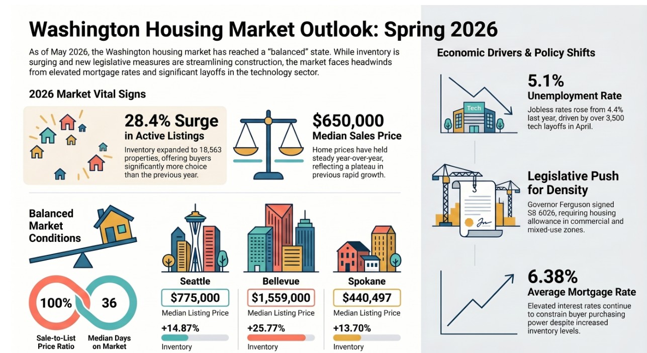 washington state RE Q2 2026 update